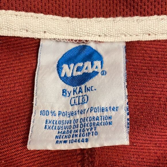 NCAA University of Alabama 1/4 Zip Jacket Top Mens Large Crimson Tide Football - Picture 2 of 11